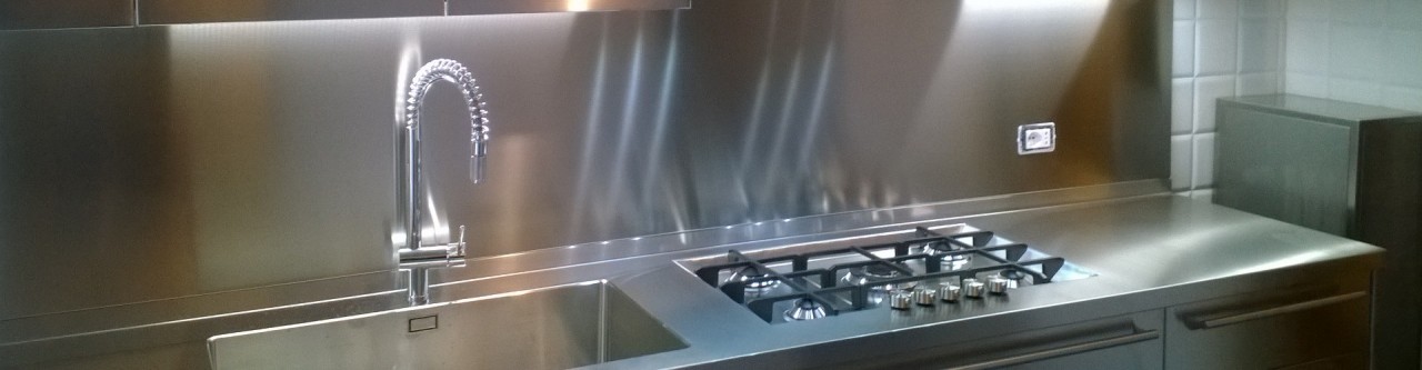 Cucina acciaio inox. 