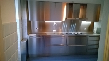 Cucina acciaio inox. 