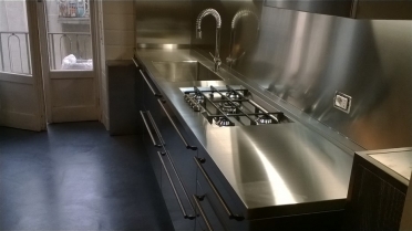 Cucina acciaio inox. 