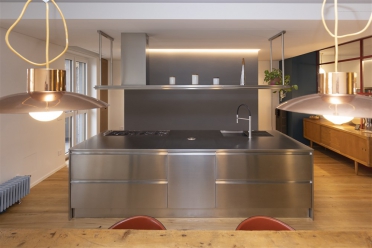 Cucina isola collezione STEEL. 