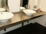 Arredo bagno acciaio spazzolato