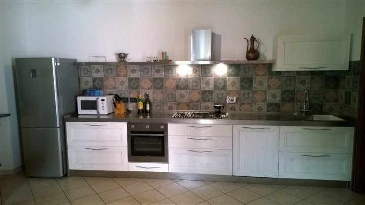 Cucina top inox finitura vintage Torino